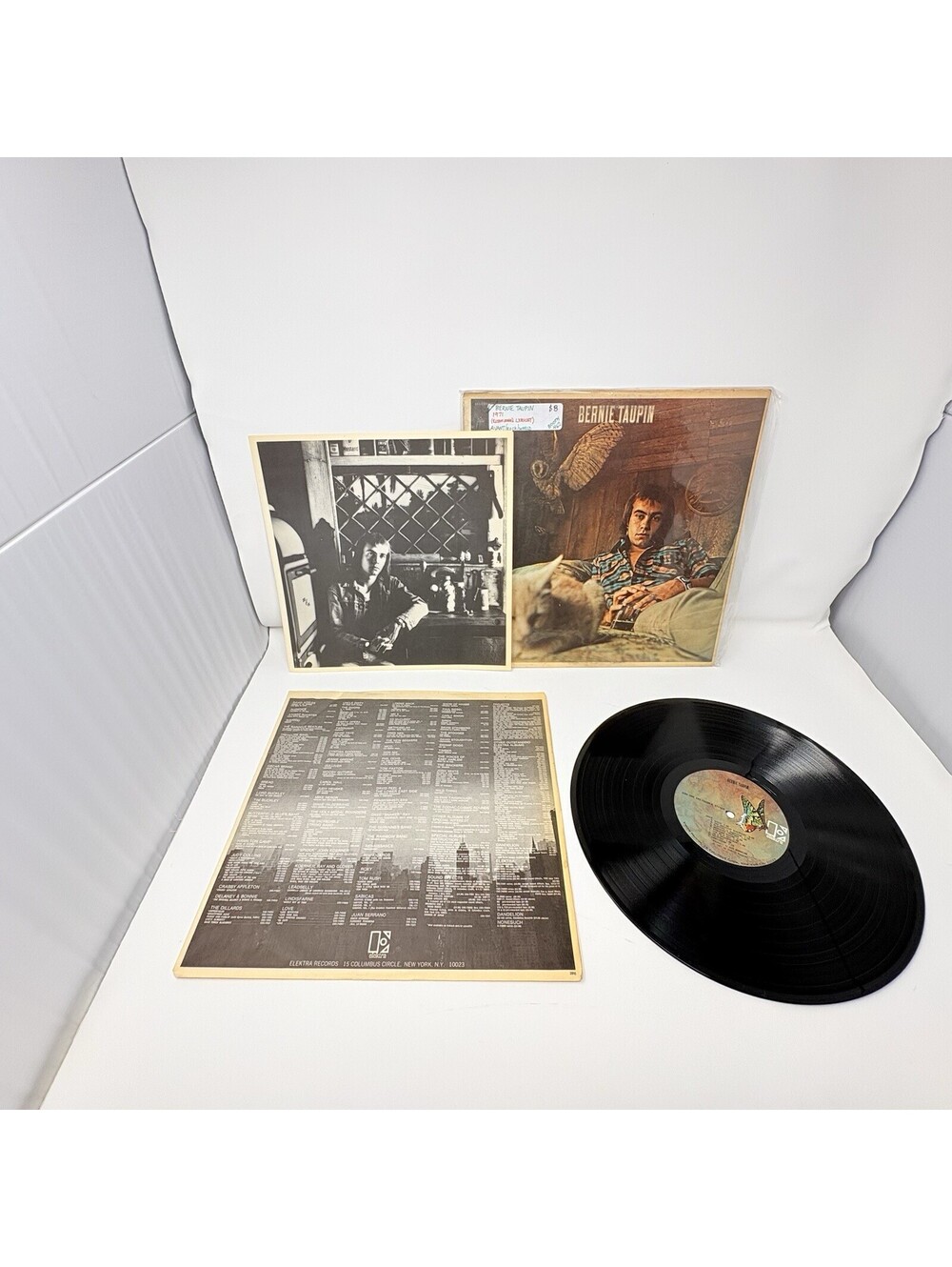 1971 Bernie Taupin Self Titled LP Elektra Records